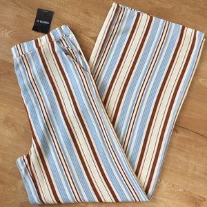 Forever 21- High Waist Striped Pants.  Size S.